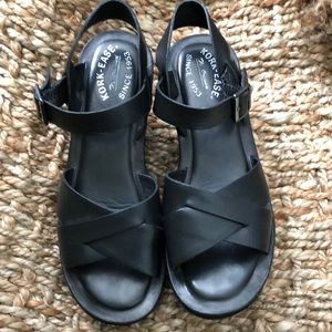 Kork-Ease Ava Chunky Leather Platform Sandal